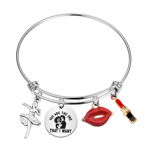 KEYCHIN Danny Musical Bracelet Danny & Sandy Fans Gifts You Are The One That I Want Jewelry Musical Theatre Merch (That I Want Br-S)