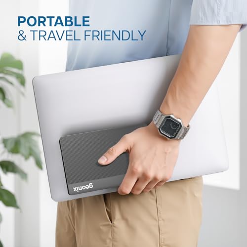 Image of Geonix PowerShell S7 4TB External Hard Drive 3.5 inch USB 3.1 SATA HDD with 12V External Power Adapter, Up to 5Gbps UASP, Shockproof, PC /Mac /Laptop /Xbox Compatible, 3-Year Warranty (Black)