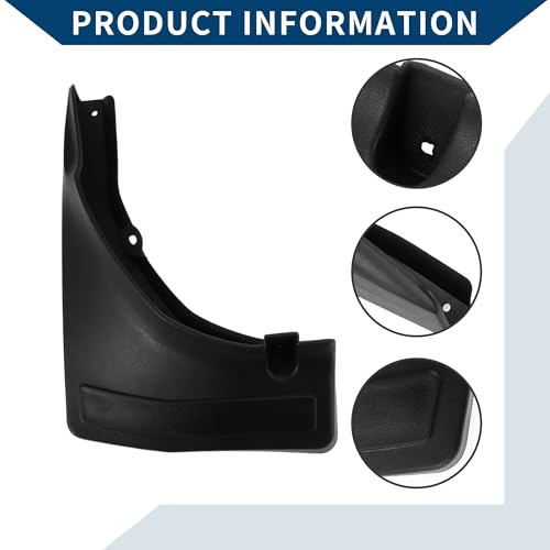 Image of Mud Flaps Splash Guards W /Mount Accessories for Mercedes-Benz GLC with Pedal 2014-2016 Front and Rear Mud Guards 1 Set