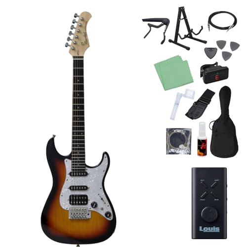 Bacchus GS-Mini 3TS エレキギター 初心者14点セット 【ヘッドホンアンプ付き】 ユニバース シリーズ 【ダウンサイズ】 バッカス