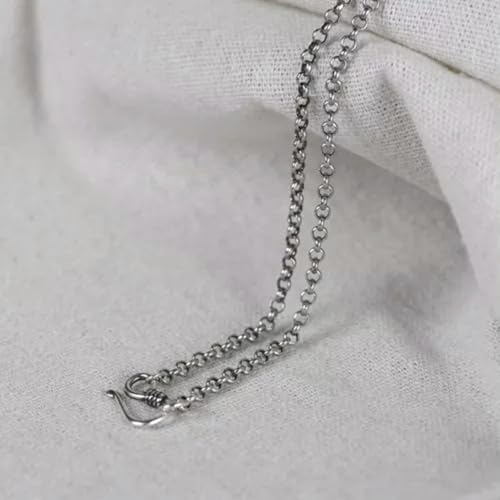 Collier en argent pur S925 : offrez une chaîne intemporelle de 3 mm - 5