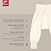 Zutano Unisex Baby Fleece Pants for Boys and Girls, Baby Sweatpants and Joggers, Cream, 12 Months