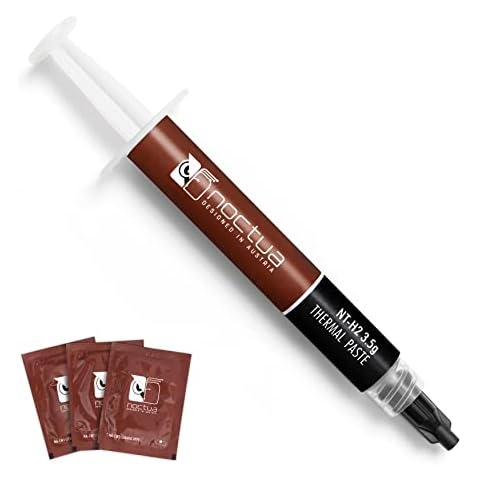 Noctua NT-H2 3.5g, Wärmeleitpaste für Computer inkl. 3 Reinigungstücher (3,5g) Cover