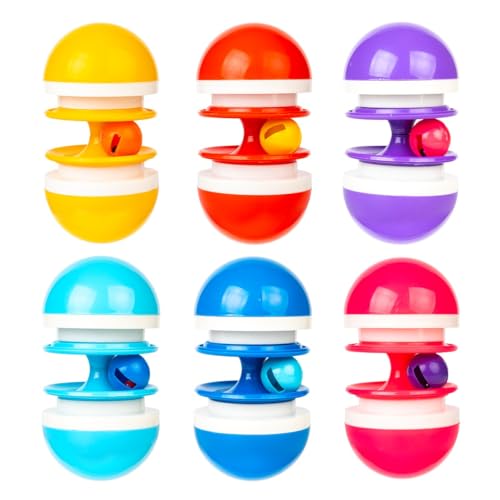 Image of Ratna's Rock N Roll Roller Rattle for New Born Babies Colourful Plastic Non Toxic Toys for 8+ Month Old Toddlers