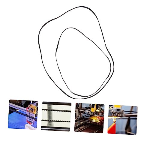 Warmhm 2pcs Closed Loop Timing Belt for Printer High Precision Rubber Printer Parts for Cnc Machines Engraving Tools and