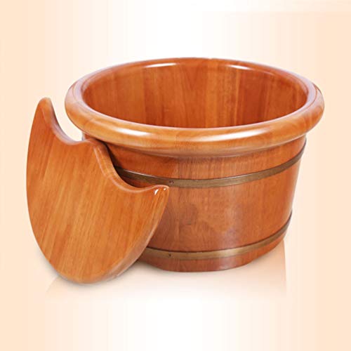 Bañera de madera para pies, spa y masaje miniatura 3