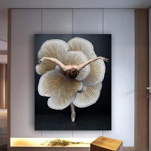 Affiches sur toile de ballerine pour habiller un mur vide avec une touche artistique