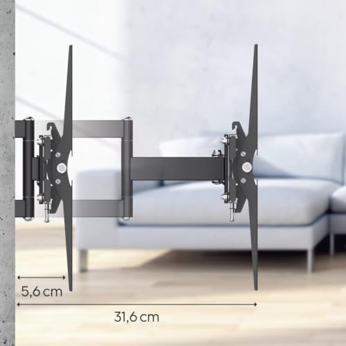 Support TV orientable 19-48 pouces inclinaison fluide charge 20kg