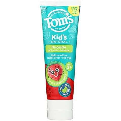 Tom's of Maine Silly Strawberry Toothpaste for Kids Cover