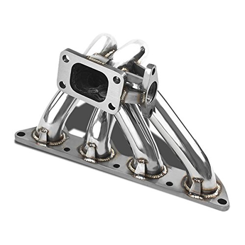 DNA Motoring TM-DSM-S-T3-38 Stainless Steel Turbo Manifold