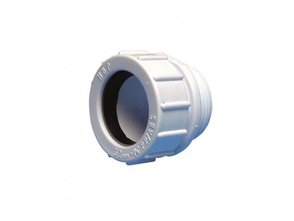 Osma waste running adaptor white 40mm
