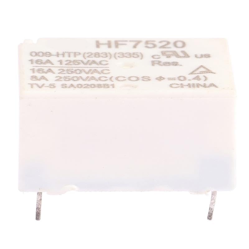 1Pc HF7520 009-HTP 10A 16A 4pin Relay 4 Pin Constant Temperature Electric Heating Kettle Relay Replacement Part(10A)
