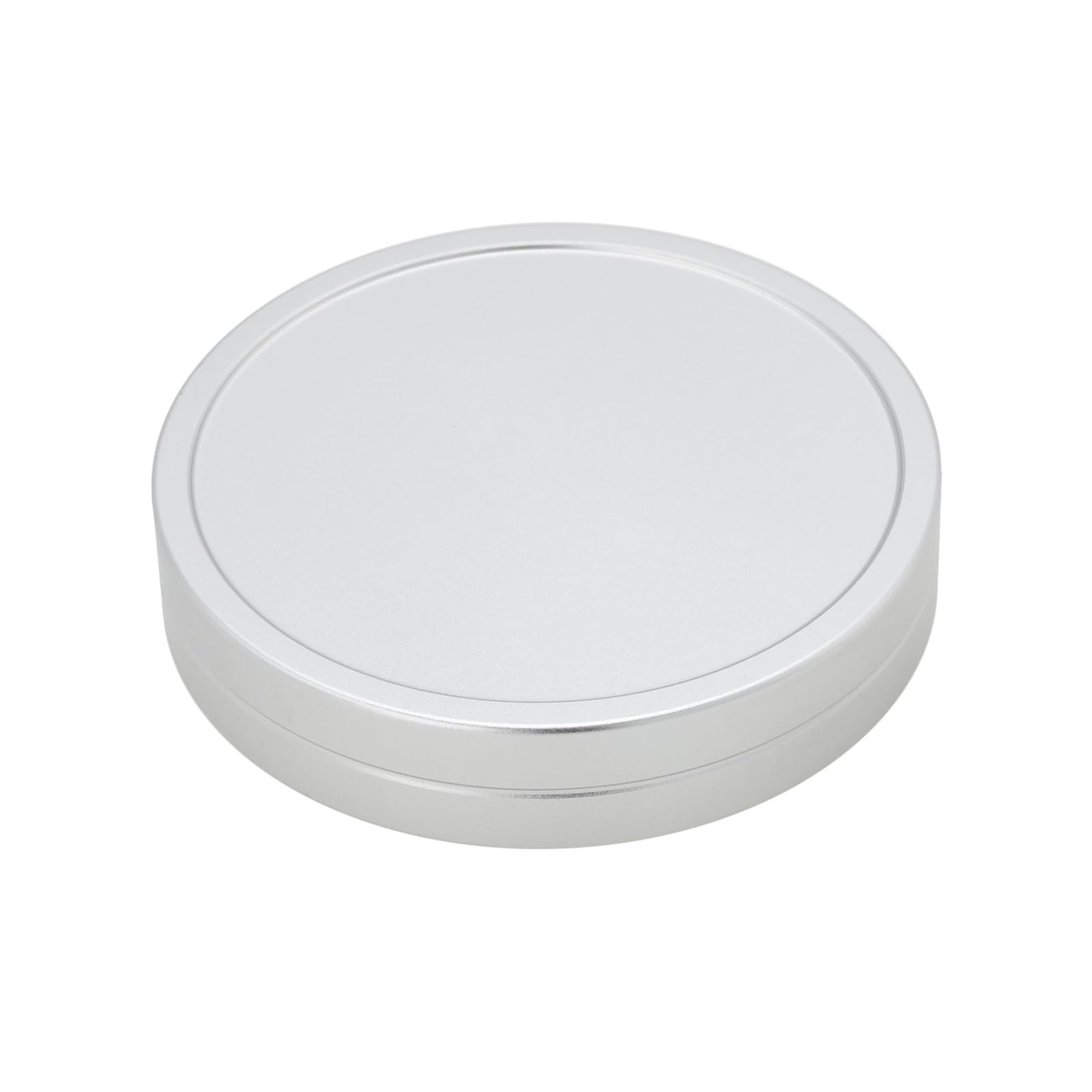 The Lord of the Tools Silver Lens Cap 50MM Metal Flocking Camera Cover is Compatible with Fuji Compatible with Instax Instant Camera Mini Evo Instant