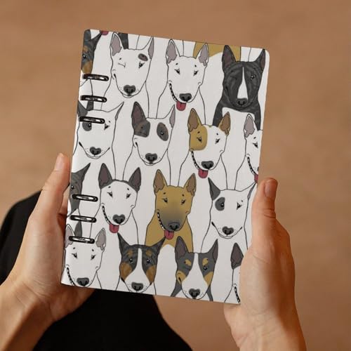 Cahier A5 Bull Terrier idéal pour optimiser vos notes de bureau