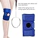 PerGar Sports Knee Pads, Blue Hook and Loop Design Knee Pads, Strong Support Knee Straps, Patella Knee Pads for Teenagers, Suitable for Outdoor Sports and Fitness