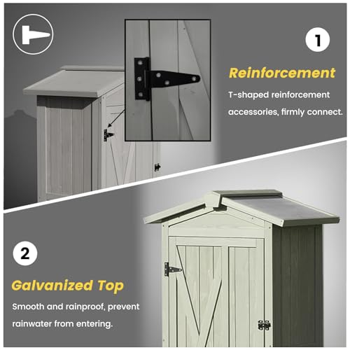 La Mejor comparativa de Casetas de almacenamiento exterior tabla con los diez mejores. 3 Imagen adicional