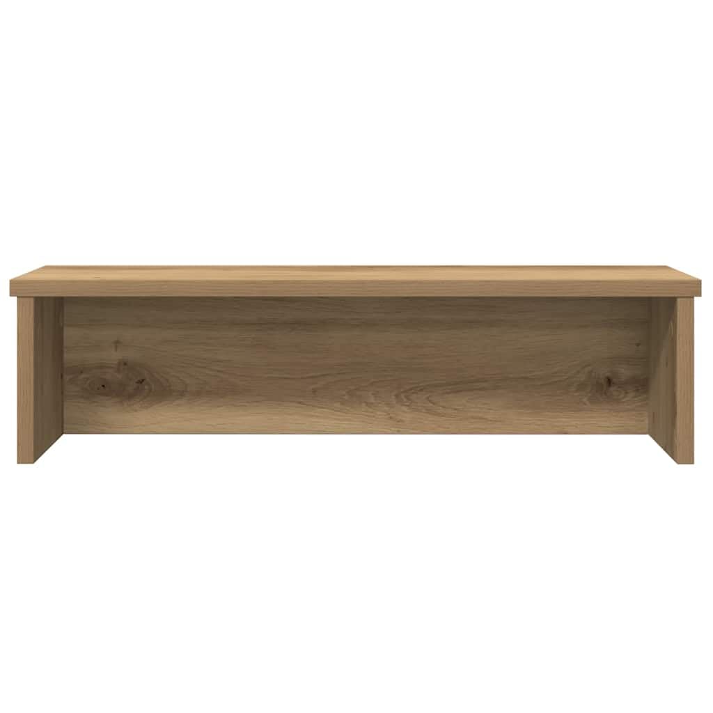 Vidaxl Artisan Oak Kitchen Rack Stackable 60X15x16 Cm Engineered Wood, Kitchen Storage Shelf, Cabinet Organizer, Kitchen Counter Shelf