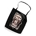 Memento Mori Gothic Skull Hourglass Witch Dark Academy Tote Bag