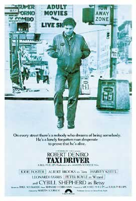 Taxi Driver - US One Sheet Huge Film PAPER POSTER measures aproximately 100 x 70cm Greatest Films Collection Directed by Martin Scorsese. Starring Robert De Niro, Jodie Foster, Albert Brooks.