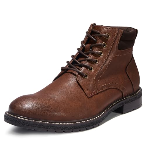 Men's Chukka Ankle Boots with Side Zipper