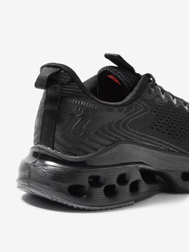 Image of Action | Athleo | TURBO-1112 | Men's | Lace-Up | Running | Shoes | Trendy | Lightweight | Comfortable | Durable | Sports | Shoes