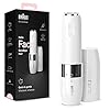 Braun Face Mini-Haarentferner, Elektrischer Gesichtshaarentferner für Damen, Kleiner Rasierer für schnelle und sanfte Rasur von Oberlippe, Kinn und Wangen, für Unterwegs mit Smartlight, FS1000, Weiß