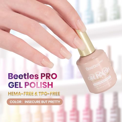 Esmalte de Gel Nude Beetles Pro Jelly 15ml miniatura 2