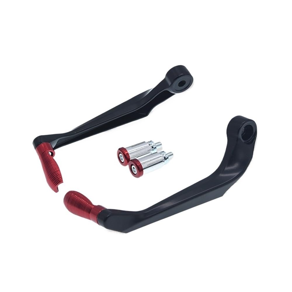 Fhngud Red Motorcycle Handlebar Hand Guard Levers Motorcycle Handguard Universal 22Mm Handlebar Hand Protector For For Bandit Gsr750 Gsr600 For For Trident 660