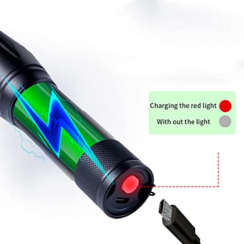 Rechargeable Sun Lamp Flashlights ，Portable Sunlight Lamp，Sunset Light， Sunset Lamp for Bedroom ，Zoom Tyndall Effect, 4 in 1 Sunset Lamp and Faint Yellow Light and Ice Blue and Pink Light ，4 Modes，