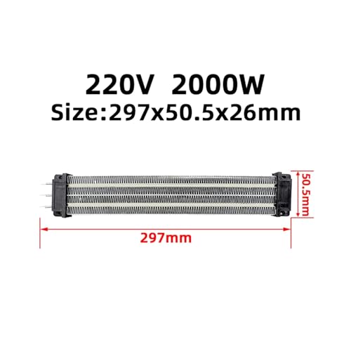 Calefactor Eléctrico Cerámico PTC 2000W 220V miniatura 2