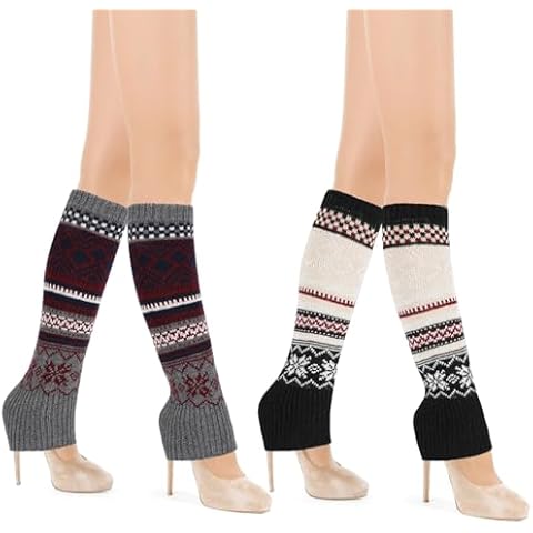 XEPST Winter Warm Boot Cuffs for Women Cover