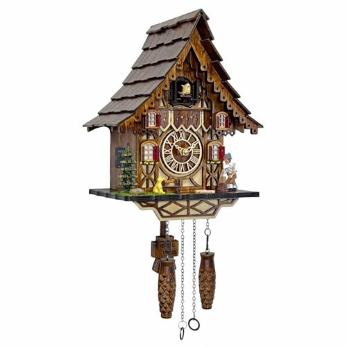 Musical Quartz Black Forest Style Clock