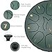 VIGIamy Rain Drum for Outside,Steel Tongue Drum 11 Notes 6 Inches,Chakra Chime Drum for Rain,Musical Percussion Instrument Tongue Drum,Meditation Yoga Zen Musical Education