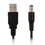 Longitud aprox. - 1m. REYTID USB a 5v DC RF transmisor Cable de alimentación Compatible con Auriculares de Juego de Playa Tortuga - tb450-2170-01