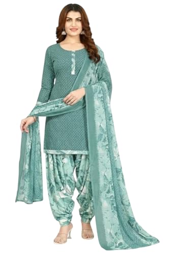 Image of Yashika Women'S Unstitched Crepe Dress Materials | Crepe Salwar Suit For Women | Suit Material For Women Unstitched