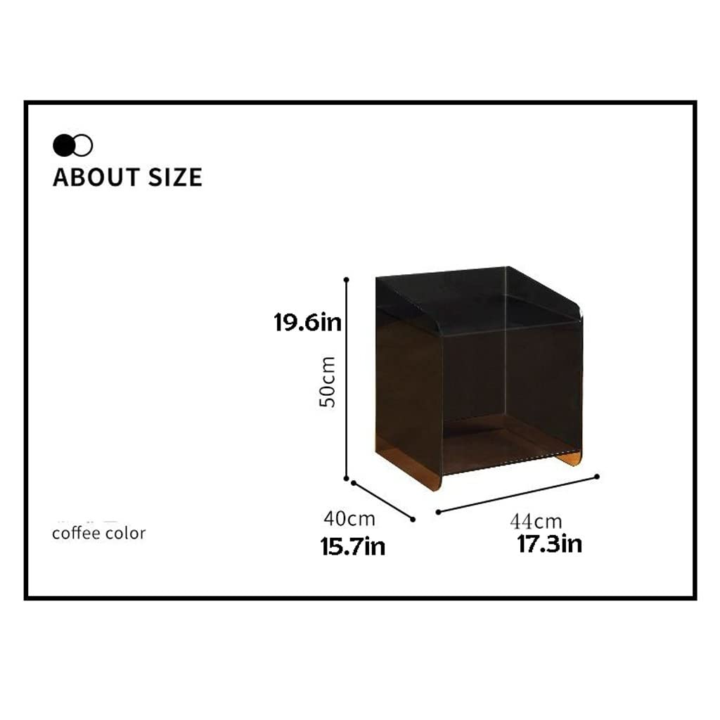 nachtschrank Acryl Nachttisch Kreative Minischlafzimmer Kleiner Nachttisch-Kabinett-Lagerschrank Modernem minimalistisches Wohnzimmer-Seitenkabinett nachttische (Color : A)