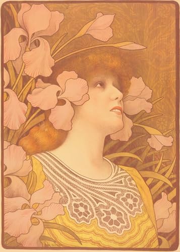 Sarah Bernhardt Paul Berthon Art Mural Graffiti Décoration Moderne 60x90cm