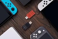 8BitDo USB Wireless Adapter 2, Bluetooth Adapter für Switch/2, Windows 10, PS Classic, Android, Raspberry Pi, Retrofreak System, Kompatibel mit Xbox Series, JoyCon, Switch Pro, PS5/4/3 Controller – Ansicht 8