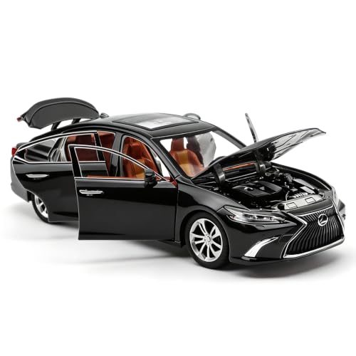 Modelo de Auto ES300 WAKAKAC 1:24 en Negro miniatura 1