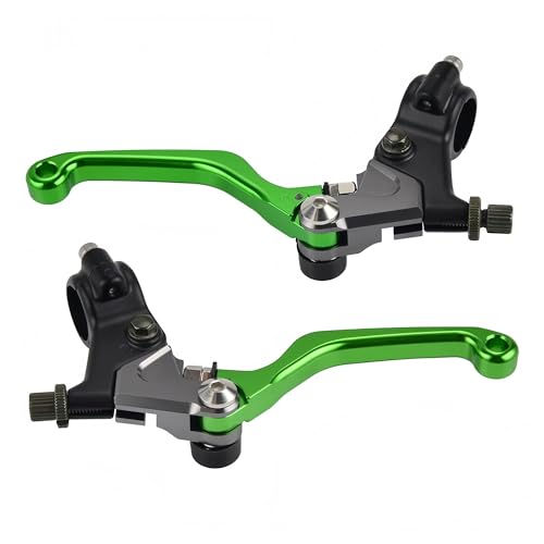 Levier de frein moto Suzuki DR 125 250 400 | Poignée embrayage verte DS 100 125 185