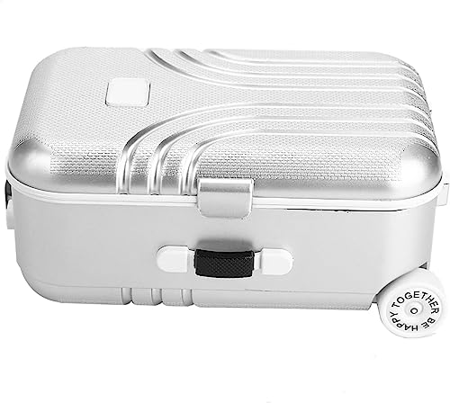 Mini Travel Suitcase Toy - Doll Rolling Luggage with Open/Close Function, Carry-On Simulation Trolley Case for Kids & Collectors4
