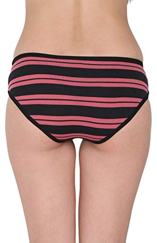 Image of Lux Cozi Women's Cotton Women's'S Printed Pack of 6 Hipsters Modern All Over Print Hipster Panties (Colors and Prints May Vary) (Pack 6)