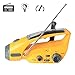 Produktbild Borstu Notfall Solar Radio Handkurbel Taschenlampe Multifunktional LED Dynamo Light AM/FM Telefon Ladegerät für Wandern, Camping, Ourdoor