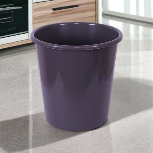 Image of Kuber Industries Plastic Garbage Dustbin | Dustbin For Kitchen & Bathroom | 7 LTR | 066 | Pack of 2 | Multi