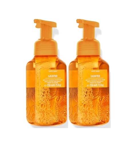 Bath and Body Works Gentle & Clean Foaming Hand Soap 8.75 Ounce 2-Pack (Leaves) image 2