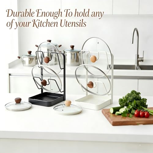 67% Off Stainless Steel 2-Tier Pan Lid Organizer - Image 3