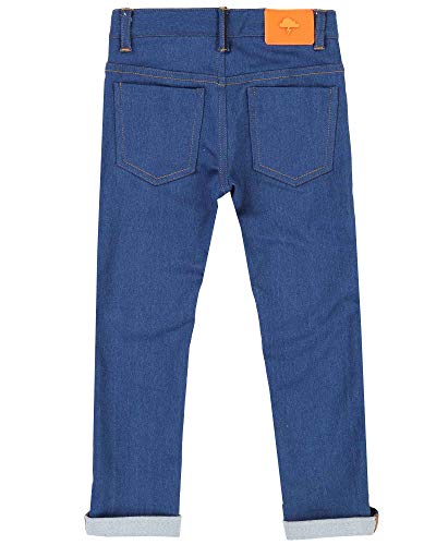 Boys Denim Pants with Roll up Bottoms, Sizes 3-102