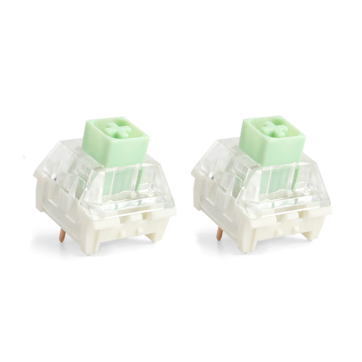 Sumgsn 90 Pack Kailh Box Switch Jade RGB SMD for Mechanical Gaming Keyboard 3 pin Switches IP56 Water-Proof Compatible Cherry MX Switches