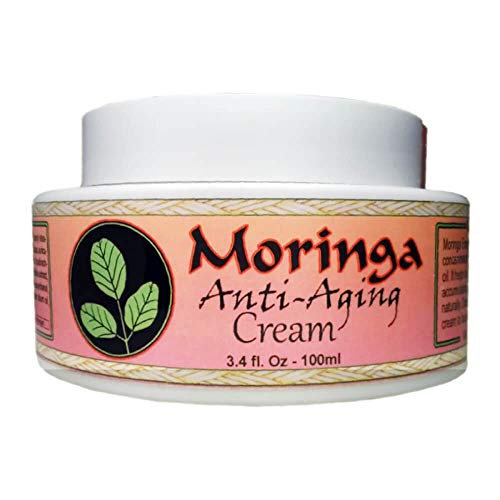 MORINGA ENERGY LIFE'S ANTI AGING CREAM 3.4 oz with 13 Powerful Ayurvedic herbs concentrated antioxidants and nutrient rich organic virgin oils of Moringa, Sesame and Sunflower.