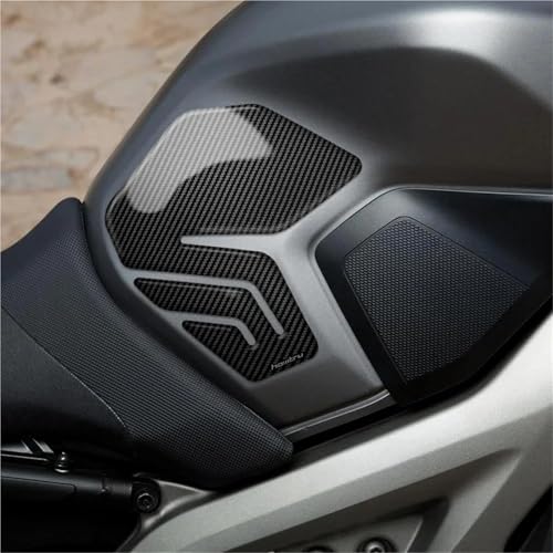 Protector de tanque de moto pegatina de agarre de rodilla carbono para Yamaha MT-09 3